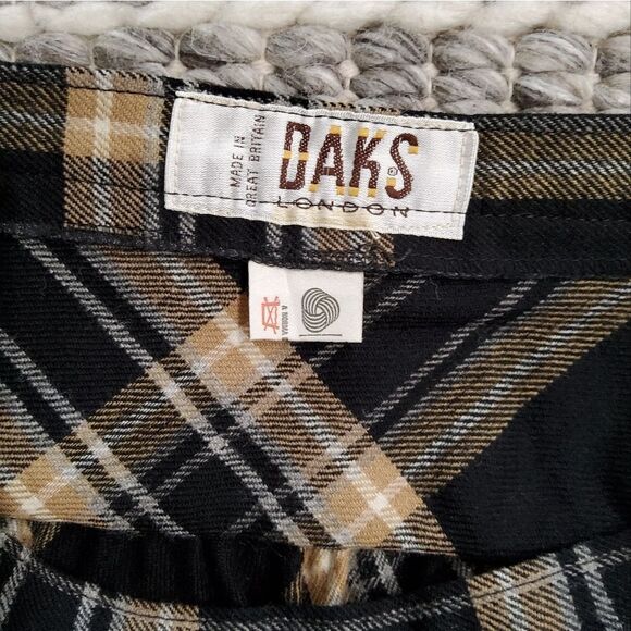 DAKS London Vintage Wool Maxi Skirt Size S (2-4) - Picture 3 of 10